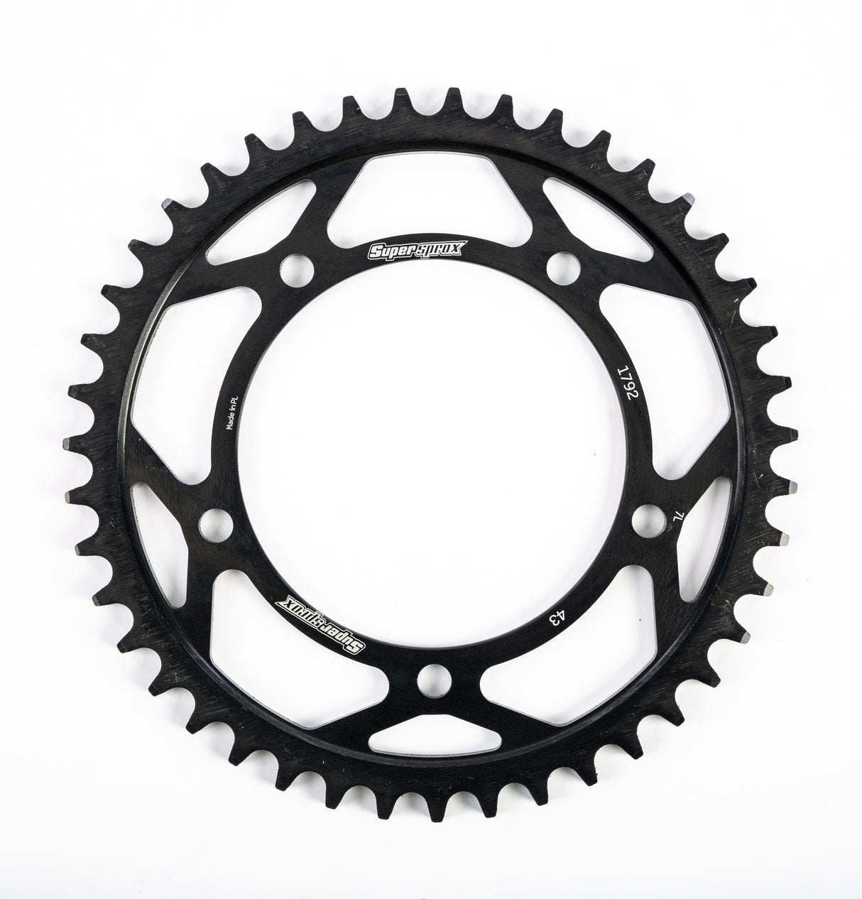 Rear Sprocket Steel 43t 525 Blk Suz/Tri