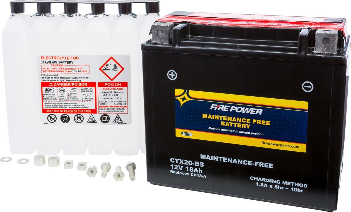 Battery YTX20-BS Maintenance Free