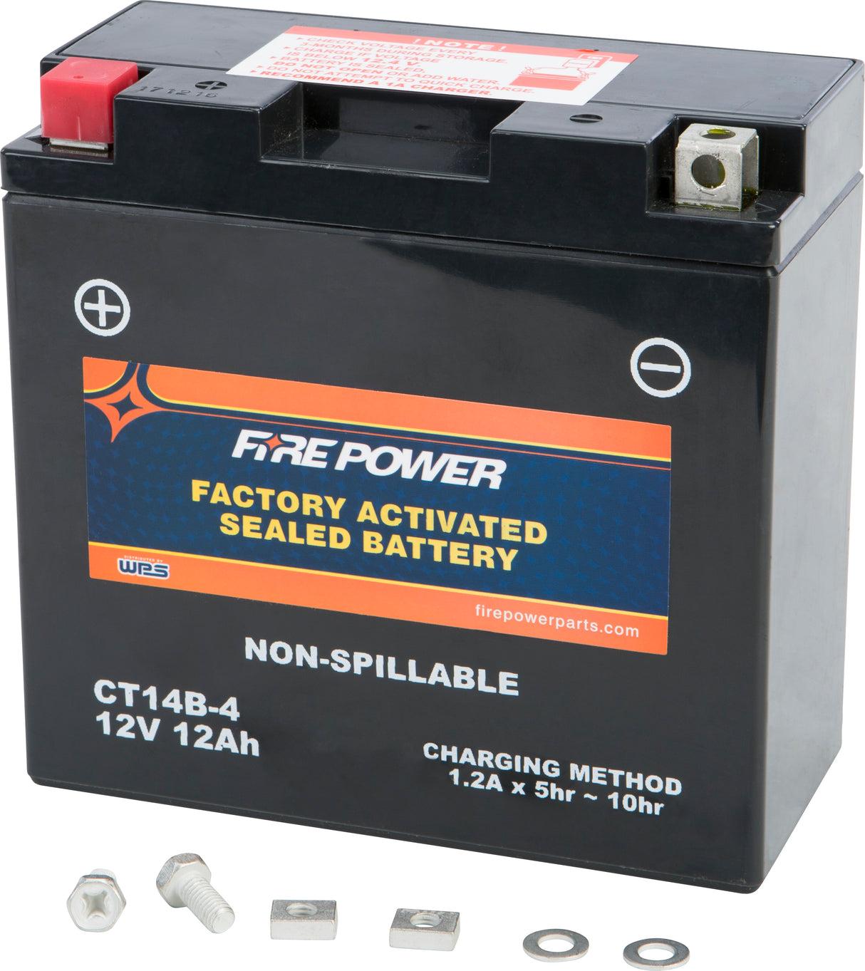 Battery YT14B-4 Sealed Factory Activated