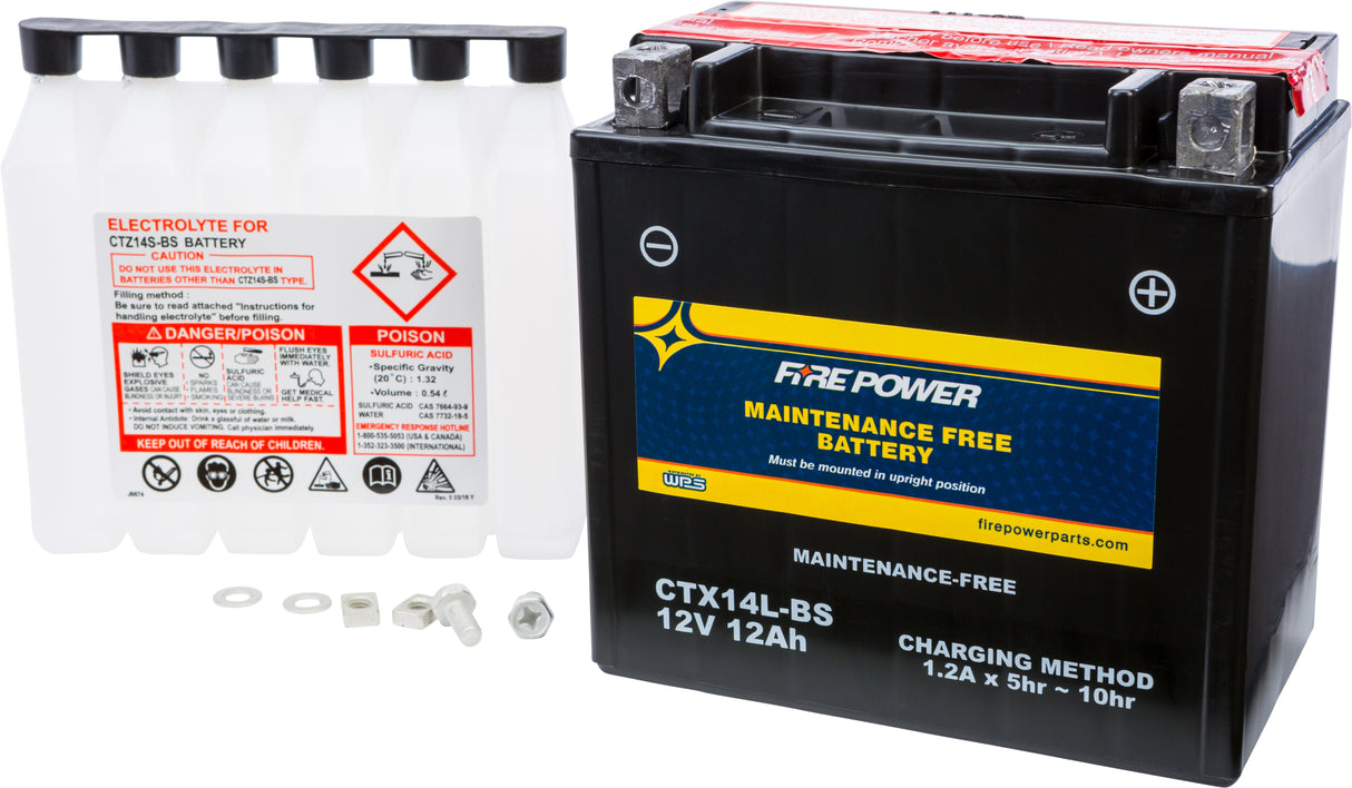 Battery YTX14L-BS Maintenance Free