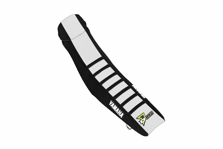 Seat Cover Black/Whiter Ribs