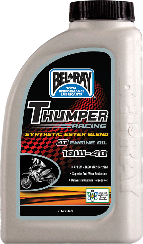 Thumper Synthetic Ester Blend 4t Engine Oil 10w40 1L (Quart)