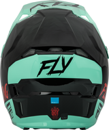 Youth Formula Cp S.E. Rave Helmet Black/Mint/Red Yl