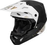 Youth Formula Cp Slant Helmet Black/White/Gold Yl