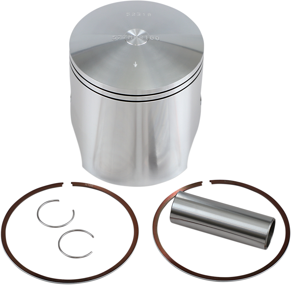 WISECO Piston Kit - 81.00 mm - Honda FL400R Pilot 577M08100
