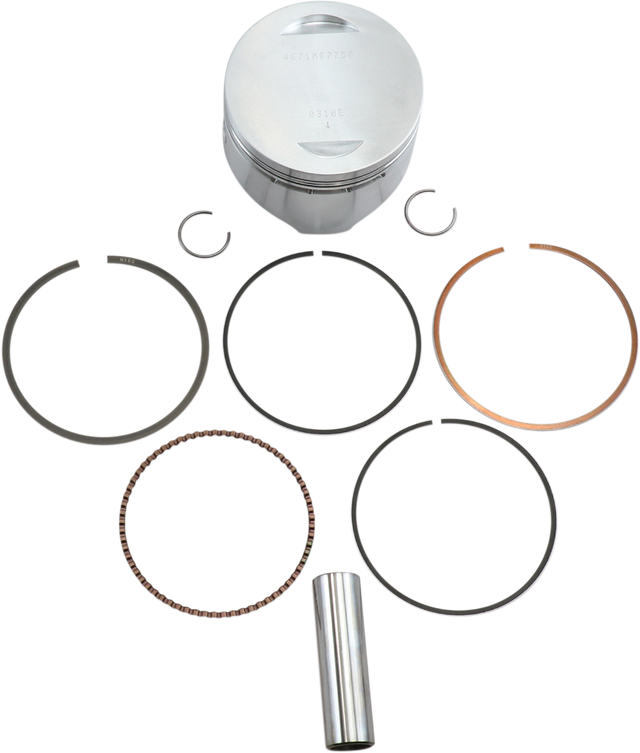WISECO Piston Kit - 77.50 mm - Kawasaki 4671M07750