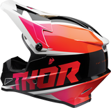 THOR Sector Helmet - Fader - Orange/Magenta - Dirt Bike Motocross