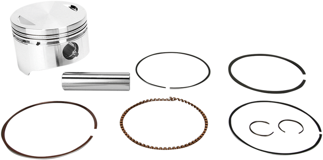 WISECO Piston Kit - 76.50 mm - Kawasaki 4671M07650