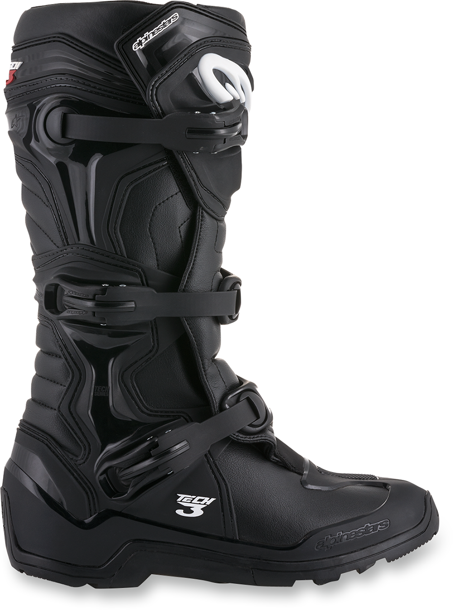 ALPINESTARS Tech 3 Enduro Boots - Black - All Terrain Sole