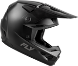 Youth Kinetic Solid Helmet Matte Black Ys