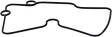 MOOSE OFFROAD Replacement Float Bowl Gasket 46-5021