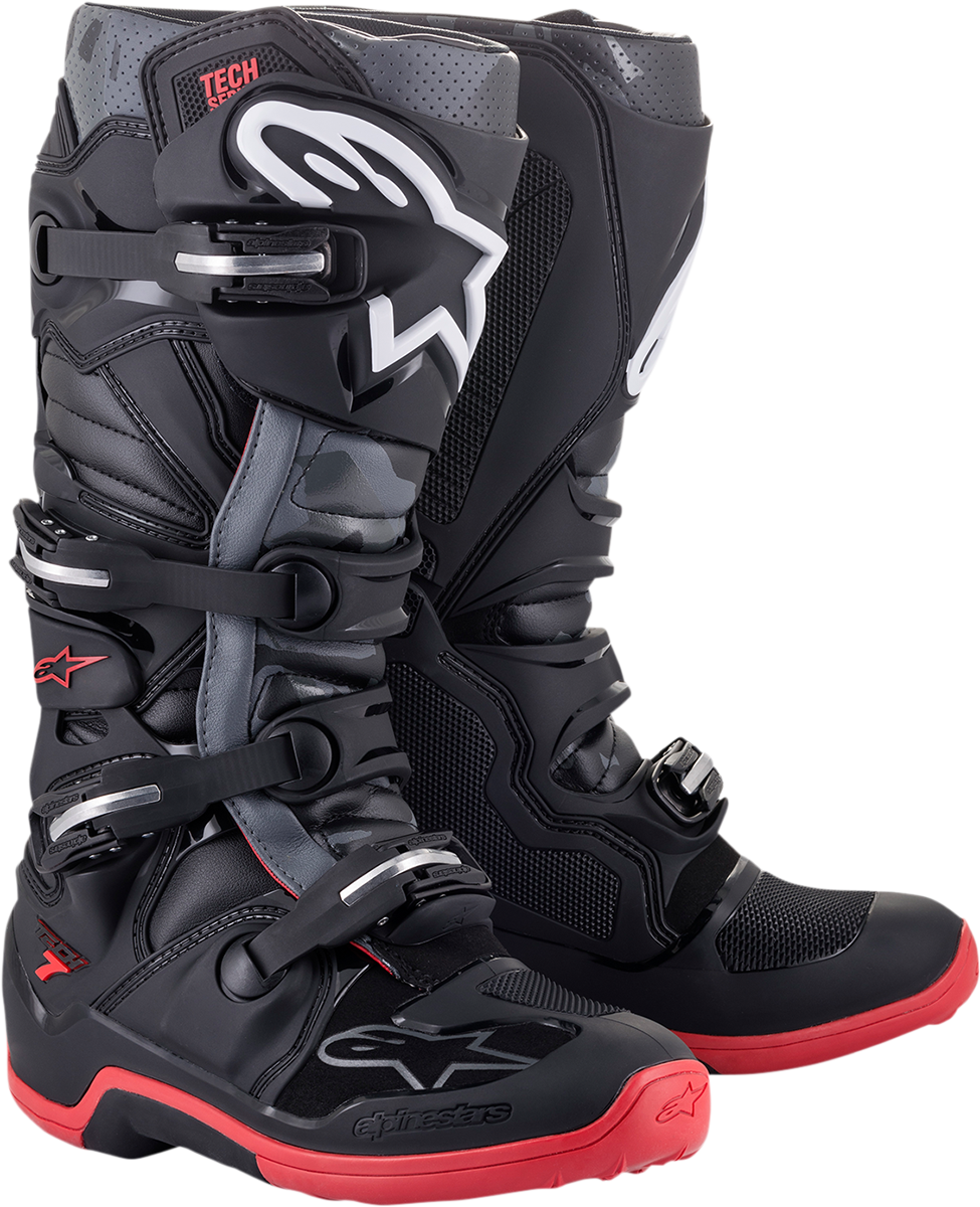 ALPINESTARS Tech 7 Boots - Black and Multi-Color Options - 2012014