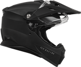 Trekker Solid Helmet Matte Black Lg