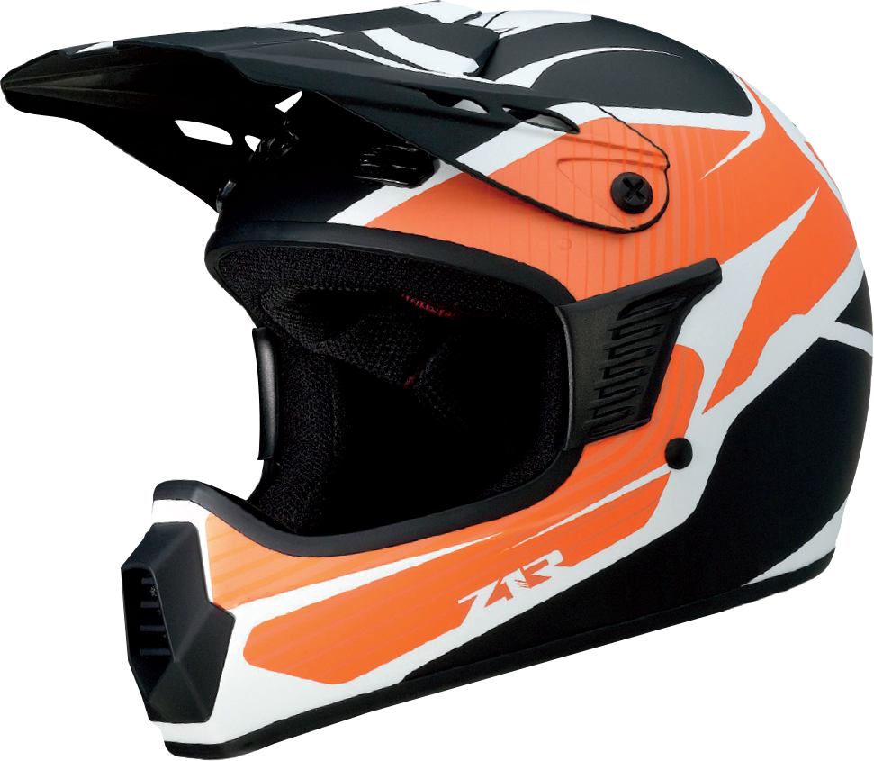 Z1R Child Rise Helmet - Flame - Orange - L/XL 0111-1432