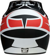 Z1R Child Rise Helmet - Flame - Red - S/M 0111-1433