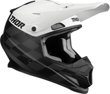 THOR Sector Helmet - Birdrock - Black/White & Gray/Acid