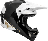 Youth Formula Cp Slant Helmet Black/White/Gold Yl