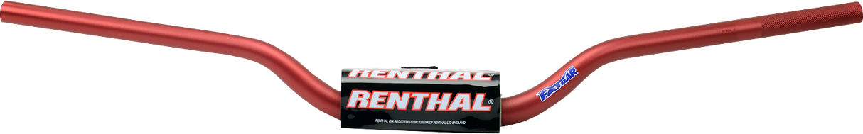 RENTHAL Handlebar - Fatbar - 673 - Trials 100 Bou/Lampkin - Red 673-01-RD