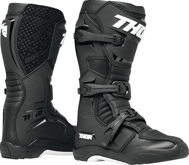 THOR Blitz XR Boots - Black/White - US 7 3410-3073