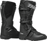 THOR Blitz XR Trail Boots - Black/Gray - Dirt Bike Motocross