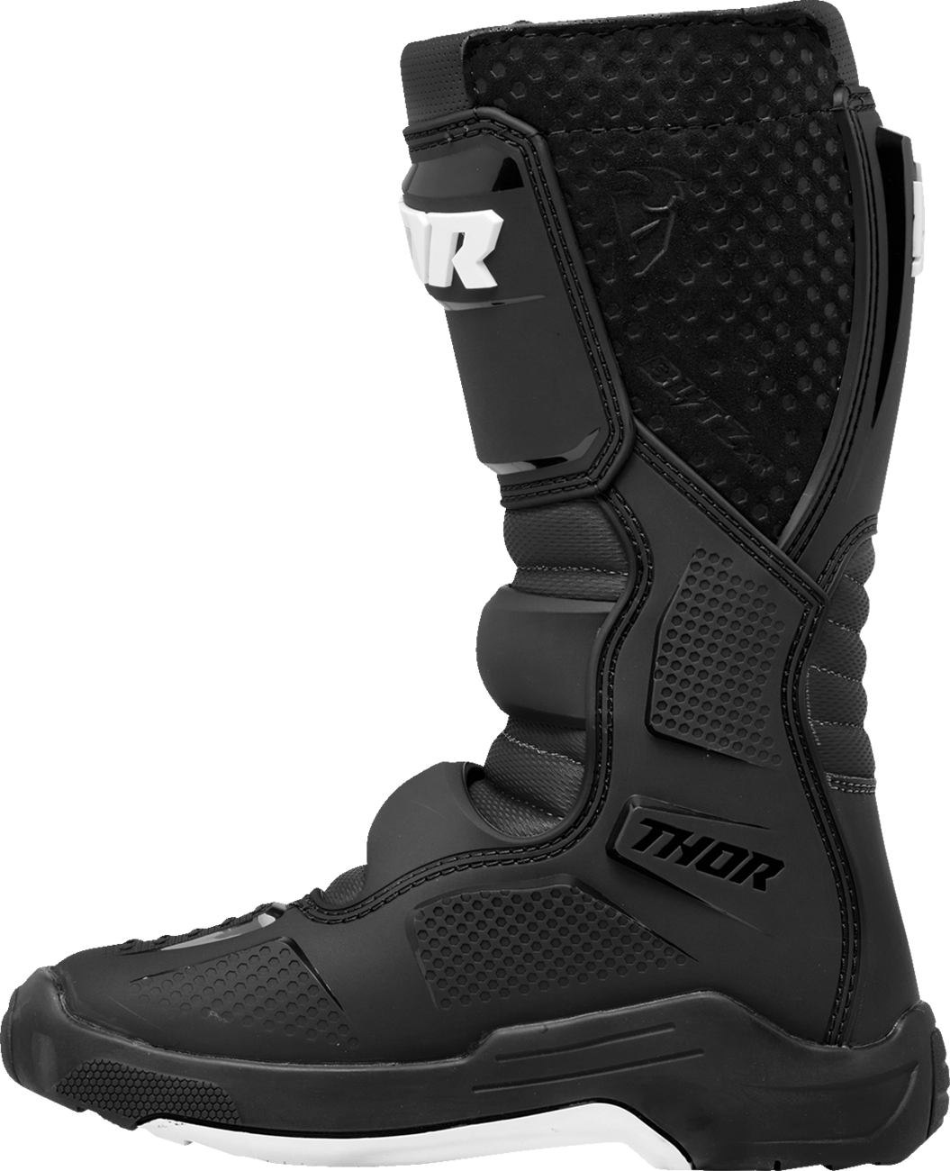 THOR Youth Blitz XR Boots - Black/White - US 1 3411-0724