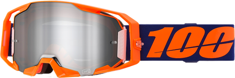 Armatic Goggle Neon Org Mirror Silvr Flash