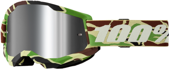 Strata 2 Goggle War Camo Mirror Silver Lens