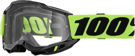 Accuri 2 Goggle Neon Yellow Clear Lens