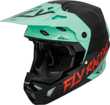 Youth Formula Cp S.E. Rave Helmet Black/Mint/Red Yl