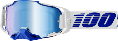 Armega Goggle Blue W/Blue Mirror Lens