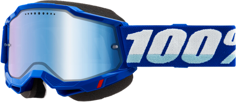 Accuri 2 Snowmobile Goggle Blue W/Blue Mirror Lens