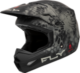 FLY RACING Kinetic S.E. Kryptek Helmet - Matte Moss Grey/Black