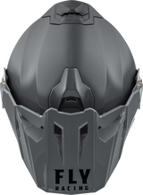 Trekker Solid Helmet Grey Lg