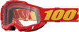 Accuri 2 Goggle Red Clear Lens