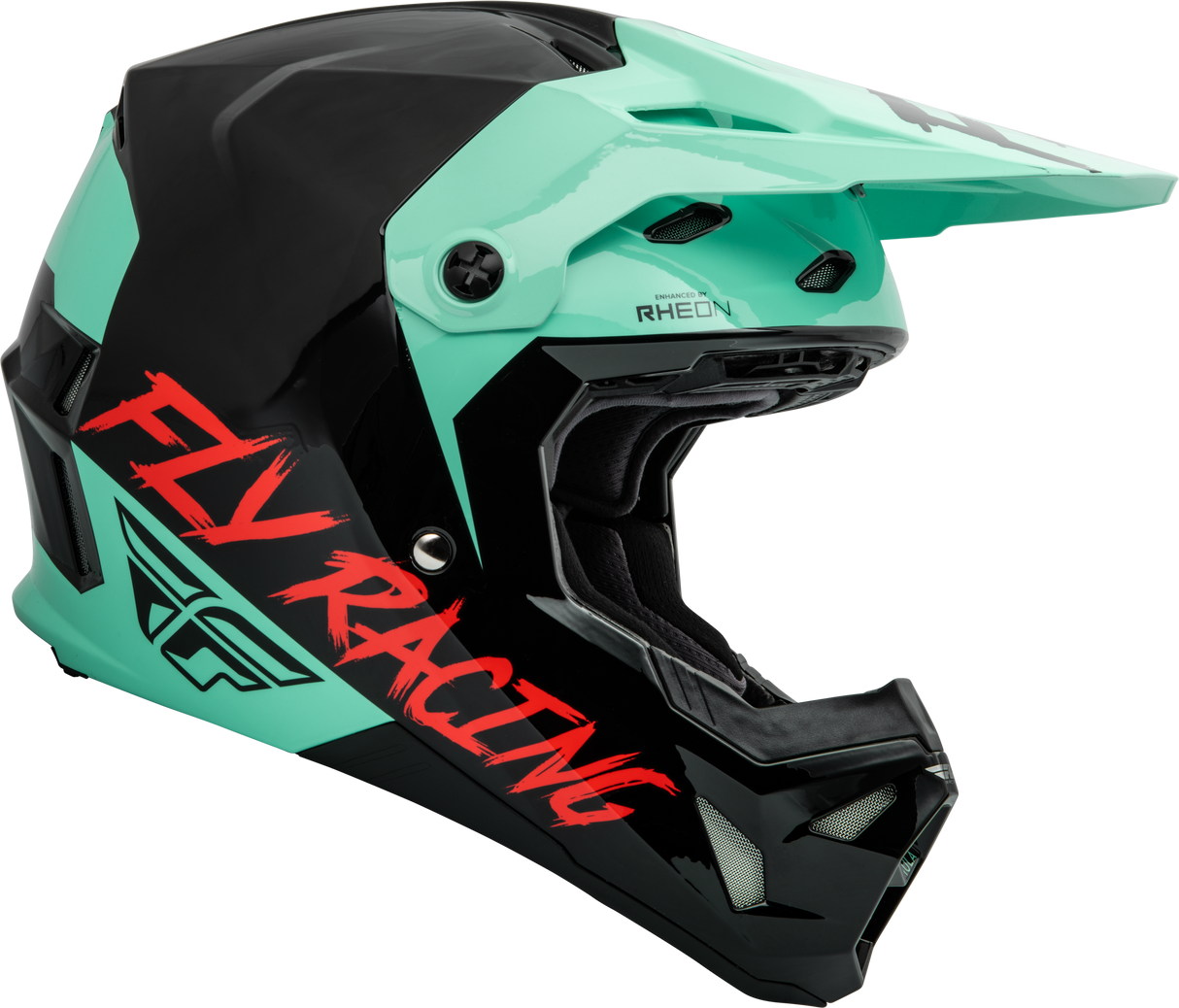 Youth Formula Cp S.E. Rave Helmet Black/Mint/Red Yl