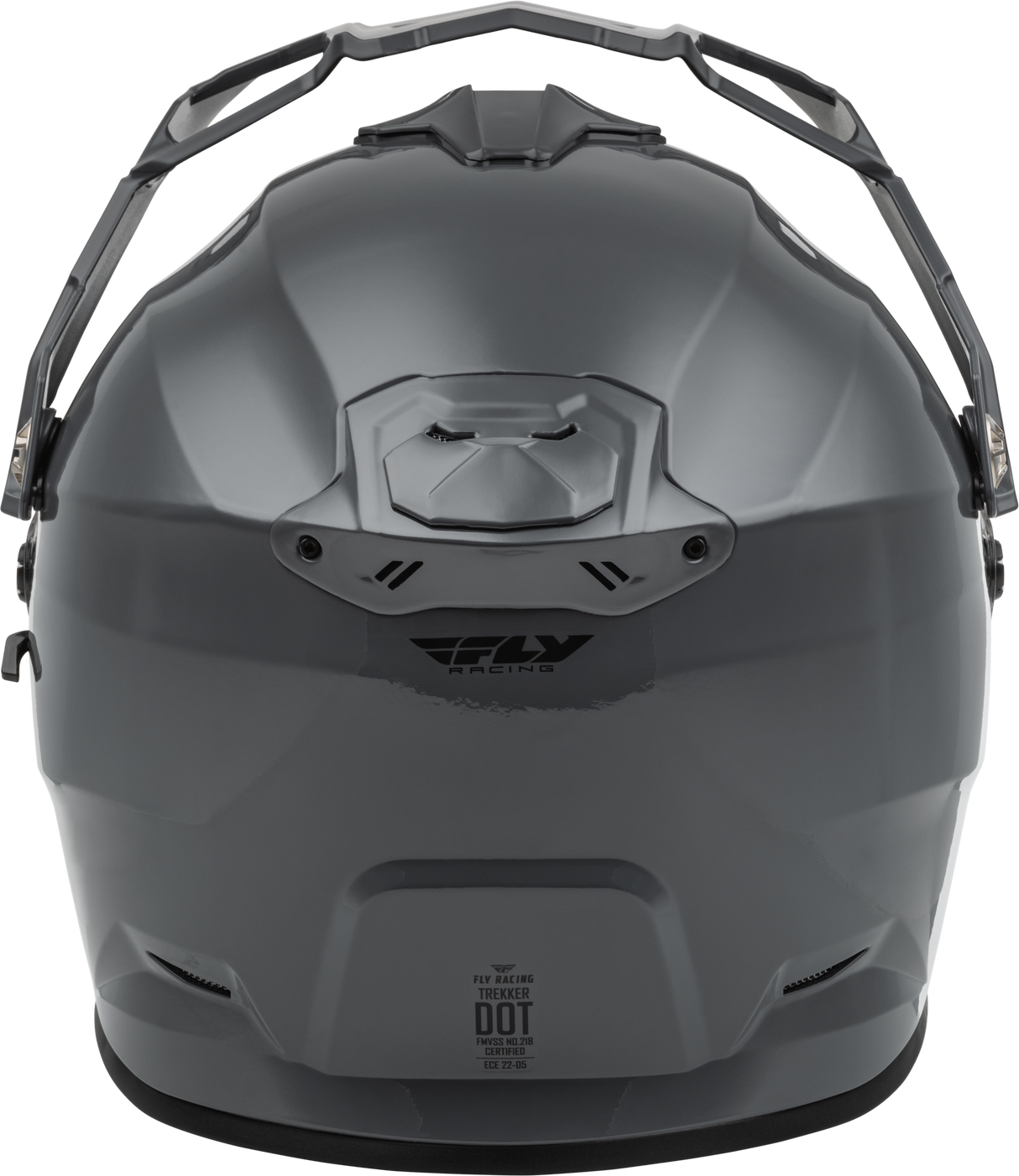 Trekker Cw Solid Helmet Dual & Elec Shield - Grey & Matte Black