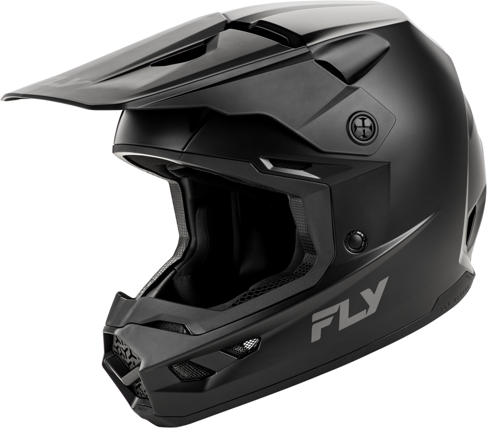 FLY RACING Kinetic Solid Helmet - Matte Black