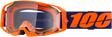 Armatic Goggle Neon Orange Clear Lens