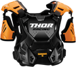 THOR Youth Guardian Roost Deflector - Orange/Black - S/M 2701-0971