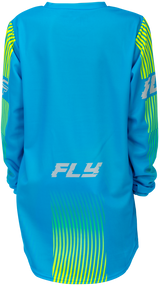 FLY RACING YOUTH F-16 JERSEY BLUE/HI-VIS