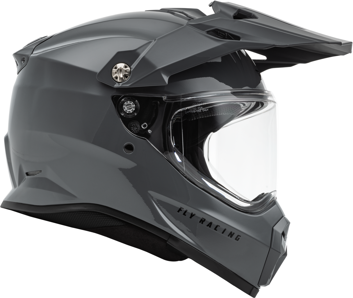 Trekker Solid Helmet Grey Sm