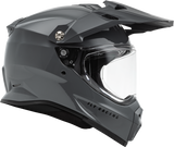 Trekker Solid Helmet Grey 2x