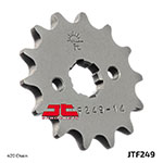 Front Cs Sprocket Steel 14t 420 Hon/Kaw/Kym/Suz