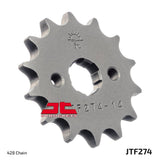 Front Sprocket Steel 14t 428