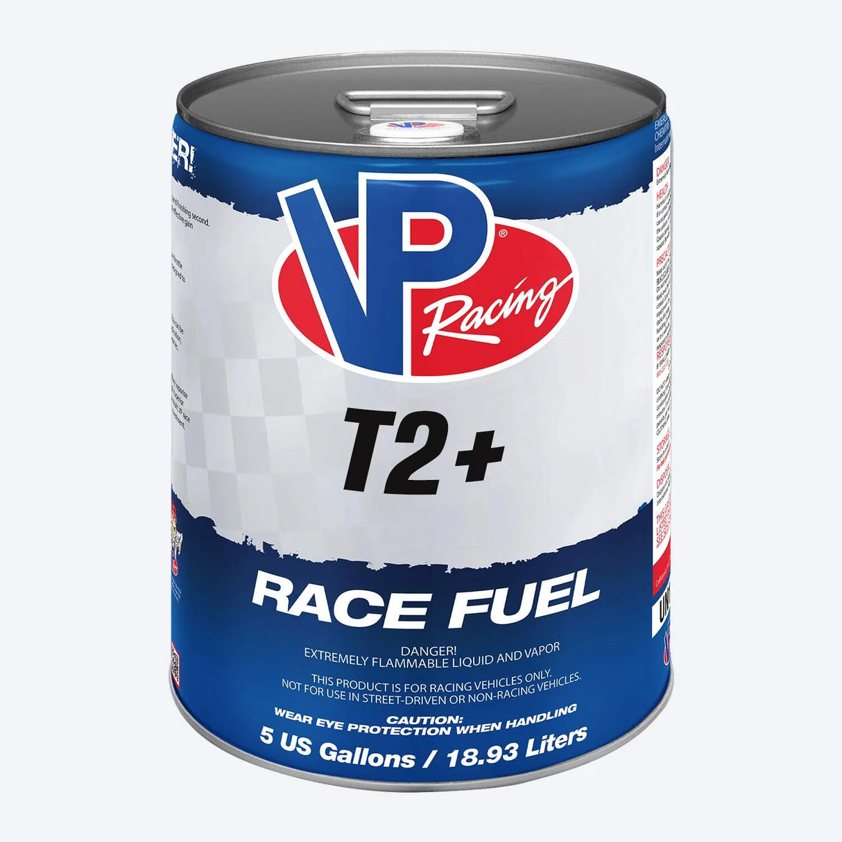 VP T2+ Racing Fuel 2-Stroke Pre-Mixed 40:1 - 5 Gallon