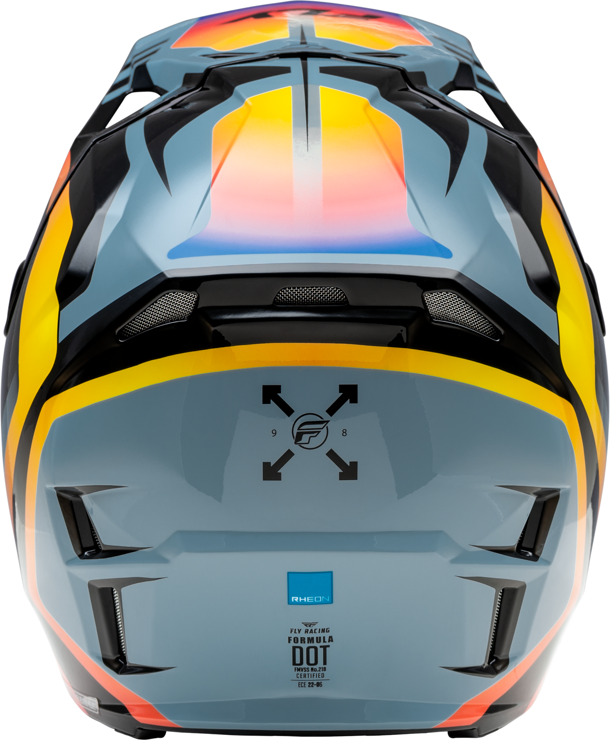 Youth Formula Cp Krypton Helmet Grey/Black/Electric Fade Yl