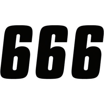 FACTORY EFFEX FX Factory Number 6 - Black - 4" 08-90006