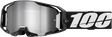 Armatic Goggle Black Mirror Silver Flash Lens