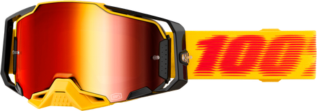 Armega Goggle Tetsu Mirror Red Lens