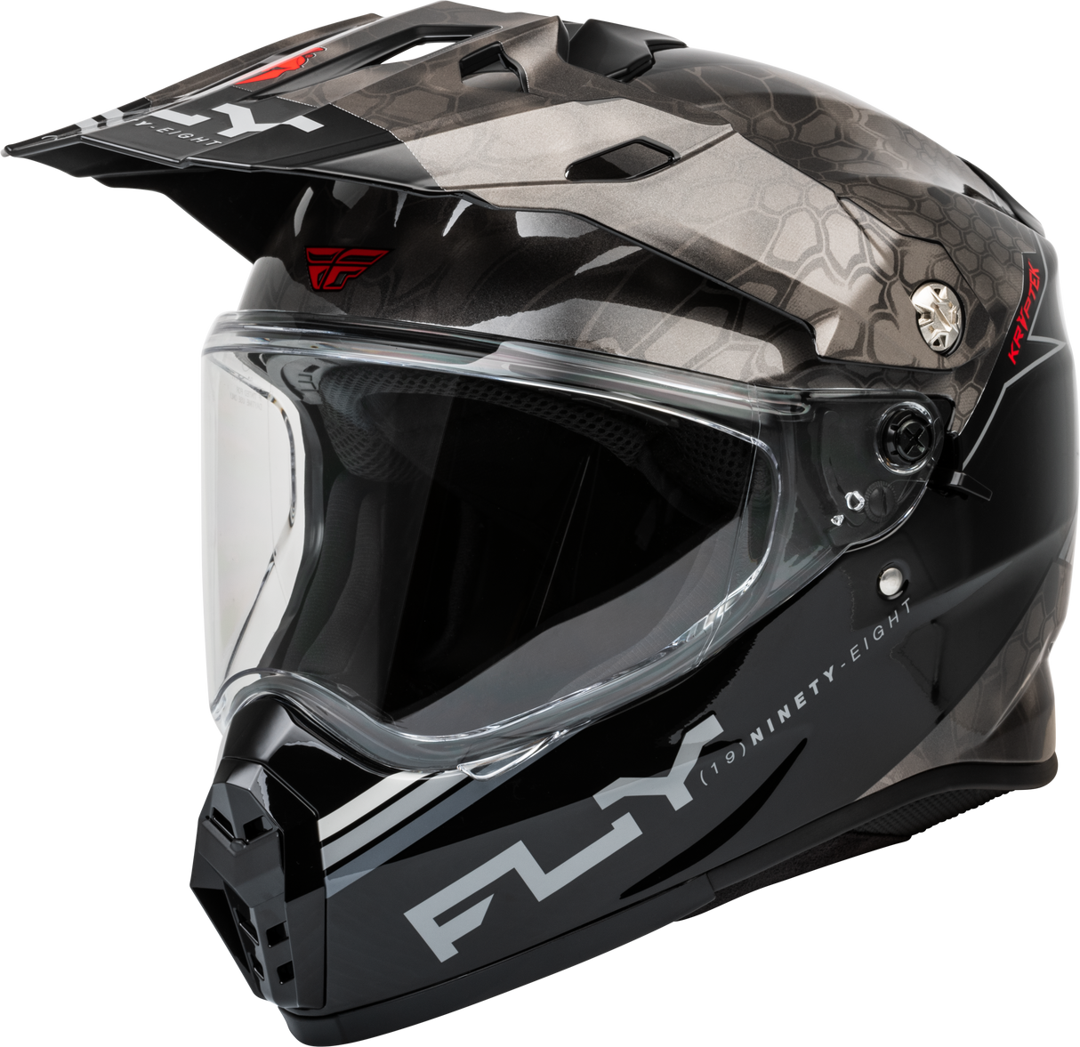 Trekker Kryptek Conceal Helmet Black/Grey/White Lg